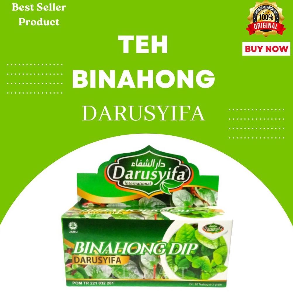 

HOT Teh Binahong Darusyifa Alami Teh Celup Herbal Daun Binahong