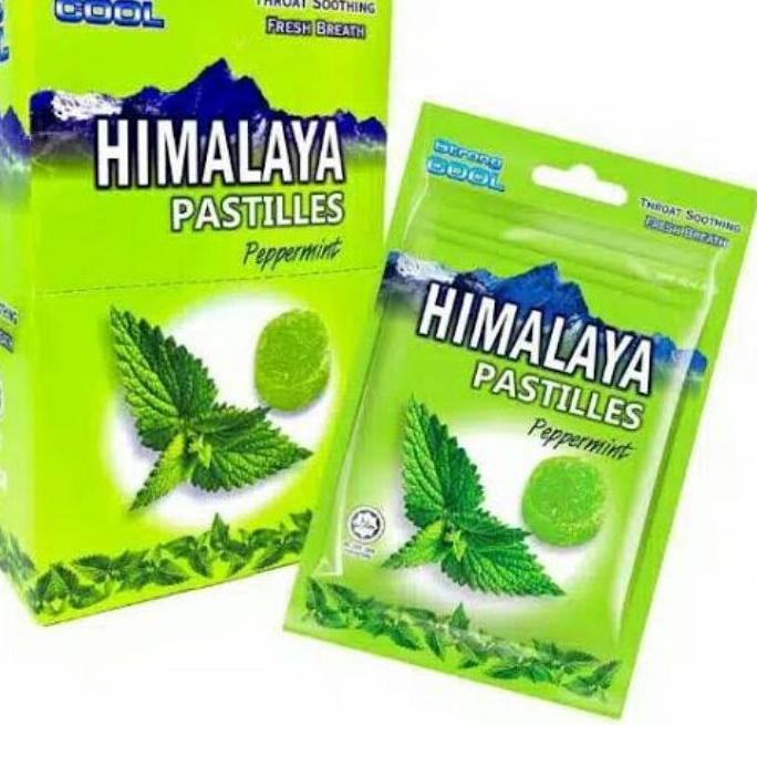 

☼ Permen himalaya pastiles 1 box+peppermint+12 pcs ✤