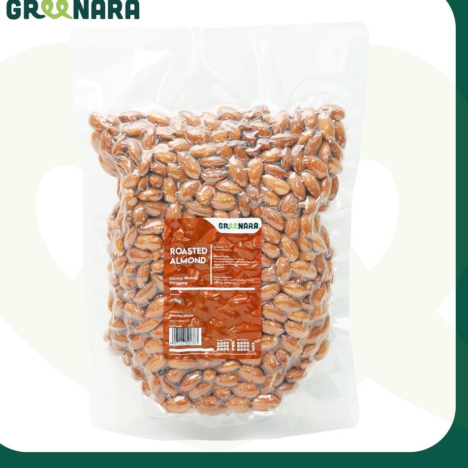 

Promotion Roasted Almond Whole 1kg / Kacang Almond Panggang 1Kg