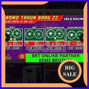 accessories VELG BRT CHEMCO PELEK RACING PALANG YAMAHA JUPITER Z VEGA 140ZZ3