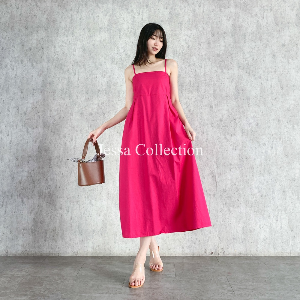 Premium Napoly Sleeveless Dress TH 622 / 757 COTTON