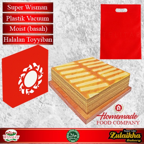 

Lapis legit super wisman 20 x 20 cm