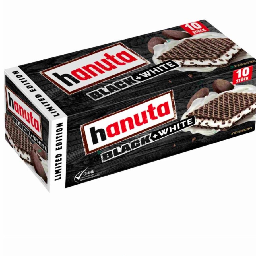 Ferrero HANUTA Black + White Limited Edition 220gram isi 10pcs