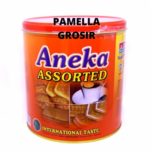 ROTI BISKUIT KUE JAJAN SNACK ANEKA RASA(COKLAT, STRAWBERRY, KELAPA,ORIGINAL) AIM ANEKA KALENG BISKUI