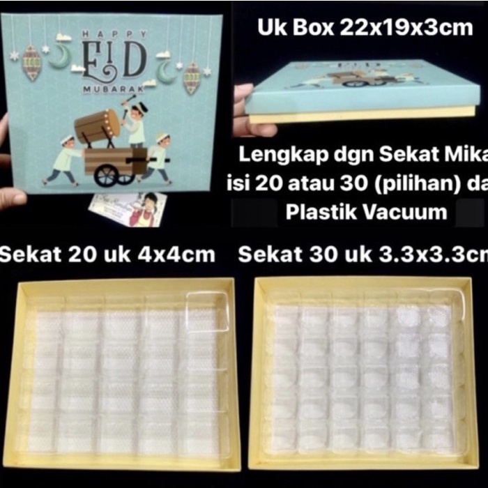 

Box Nastar Lebaran Plus Sekat Mika Dan Plastik Vacuum 005