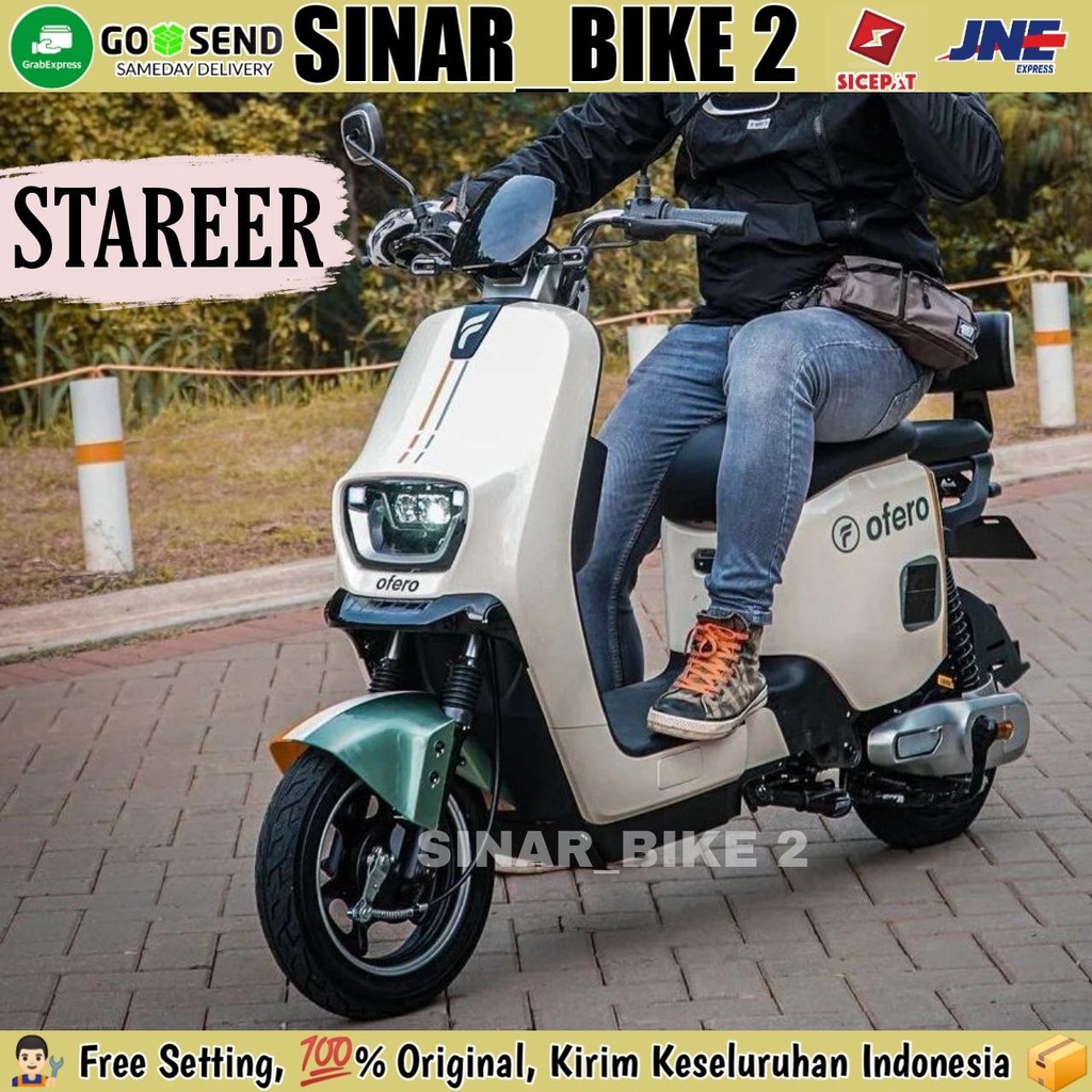 Sepeda Motor Listrik OFERO STAREER 500 Watt Electric E Bike