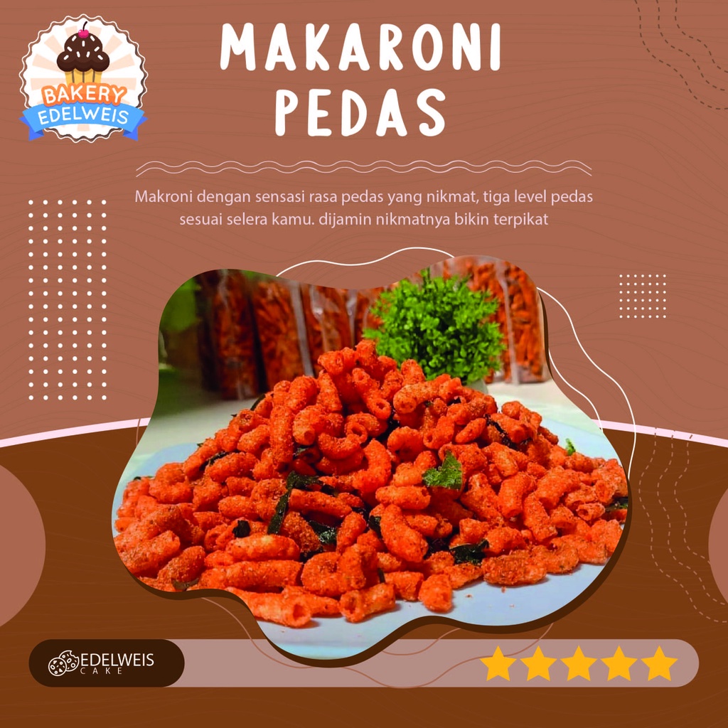 

KUE CAMILAN MAKARONI PEDAS