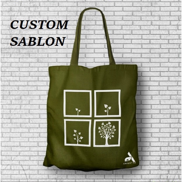 TAS TOTE BAG POLOS / NUDIE BAG / TOTEBAG KANVAS BAHAN SUEDING TEBAL LEMBUT MURAH BISA COD DAN CUSTOM SABLON