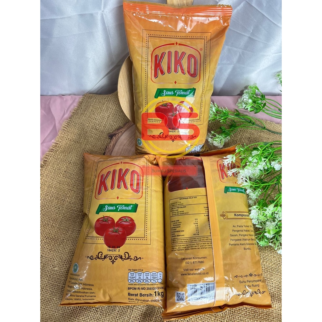 KIKO Saus Tomat 1kg Delmonte / Saus Tomat Termurah