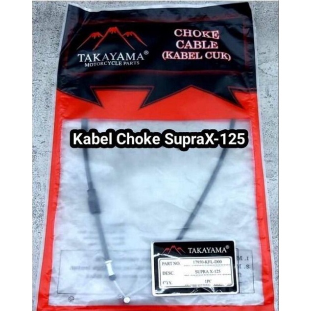 TAKAYAMA KABEL CHOKE / CUK HONDA SUPRA X 125 / 17950-KFL-D00