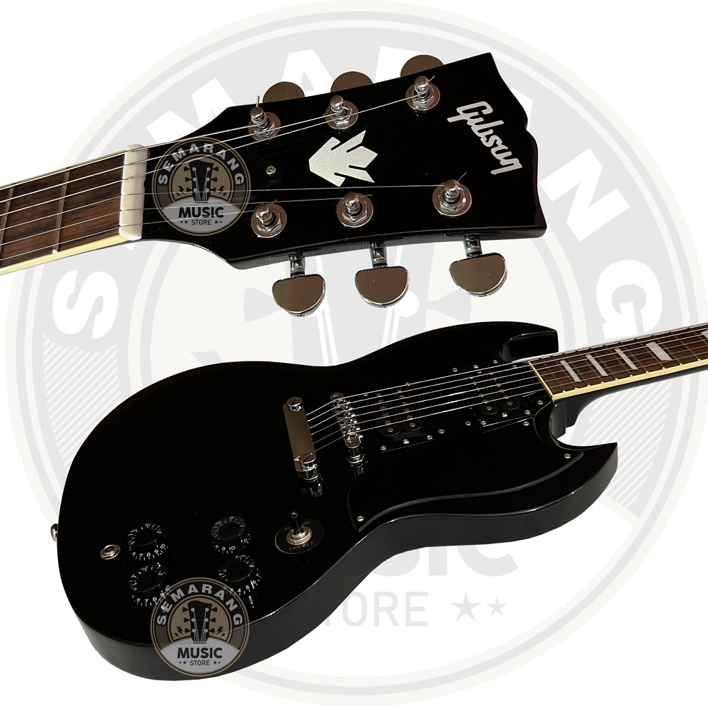 Gitar Elektrik Gibson SG Black Custom Standart