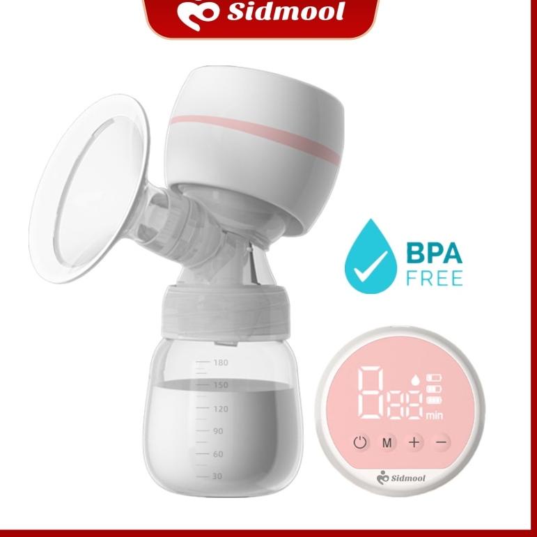 SIDMOOL Pompa ASI Elektrik Poble Painles Single Breast Pump PALING LARIS