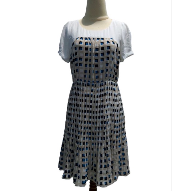 PL Mini Dress Sifon Plisket