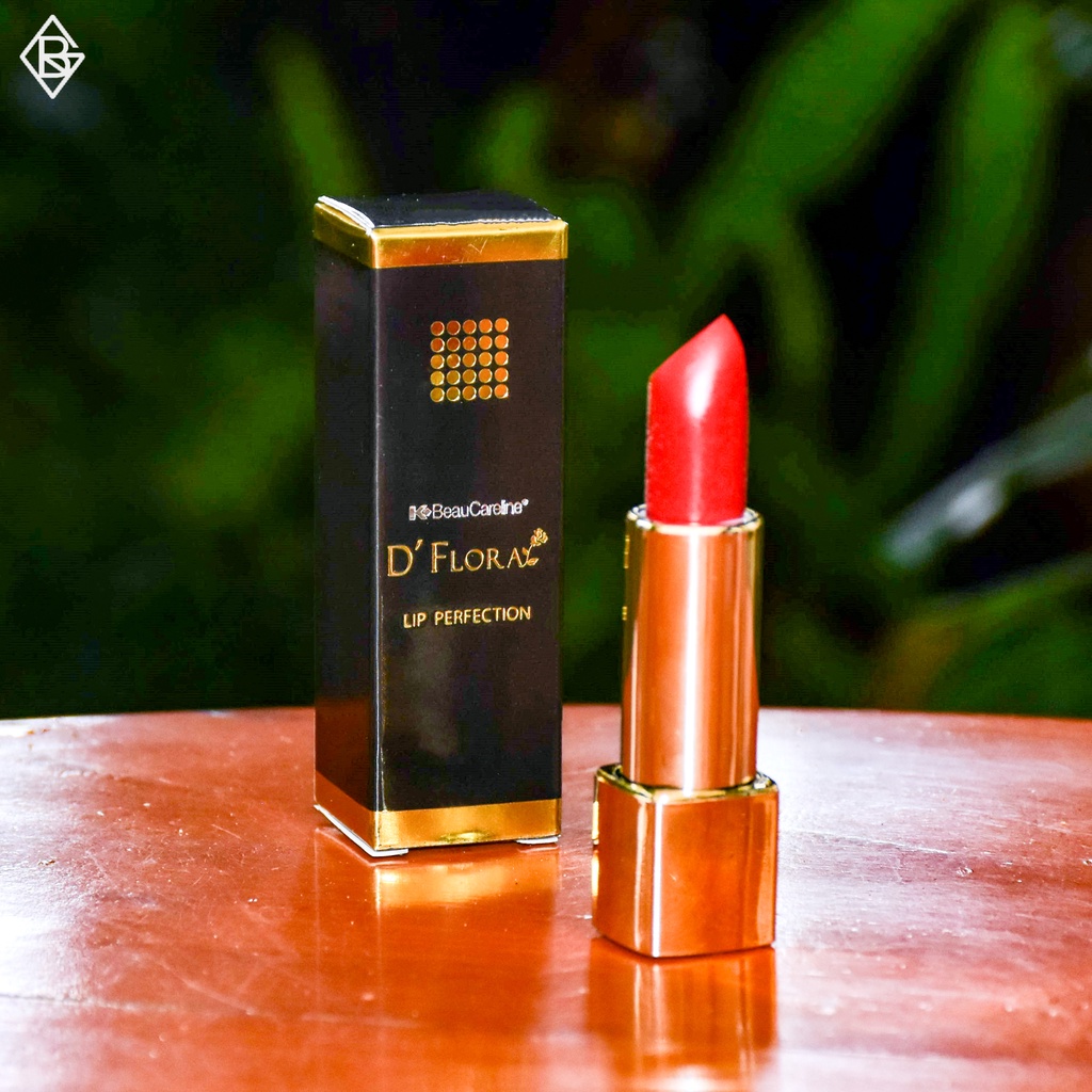 Beaucare Lipstick D'flora no.3 | klink | Beaucare Lipstick D'Flora No. 3 Red Heart | Lipstik K-Link 