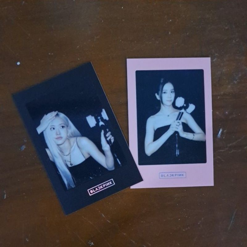 OFFICIAL BLACKPINK PHOTOCARD LIGHTSTICK POB JISOO