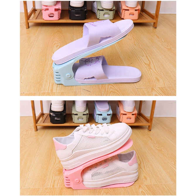 FYGALERY HL0098 Rak Tatakan Penyimpanan Sepatu Susun Shoes Organizer Murah