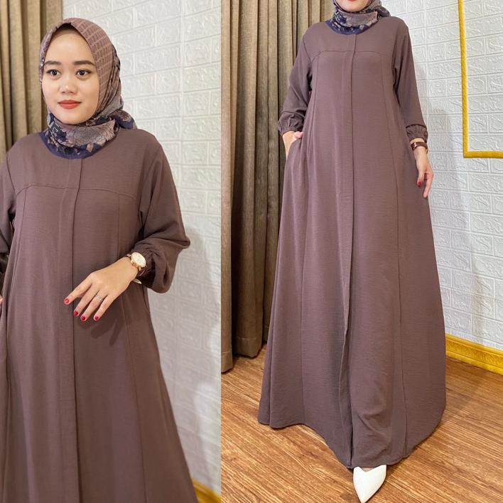 ● Dress Maryam Crinkle | Gamis Maryam Crinkle ☑