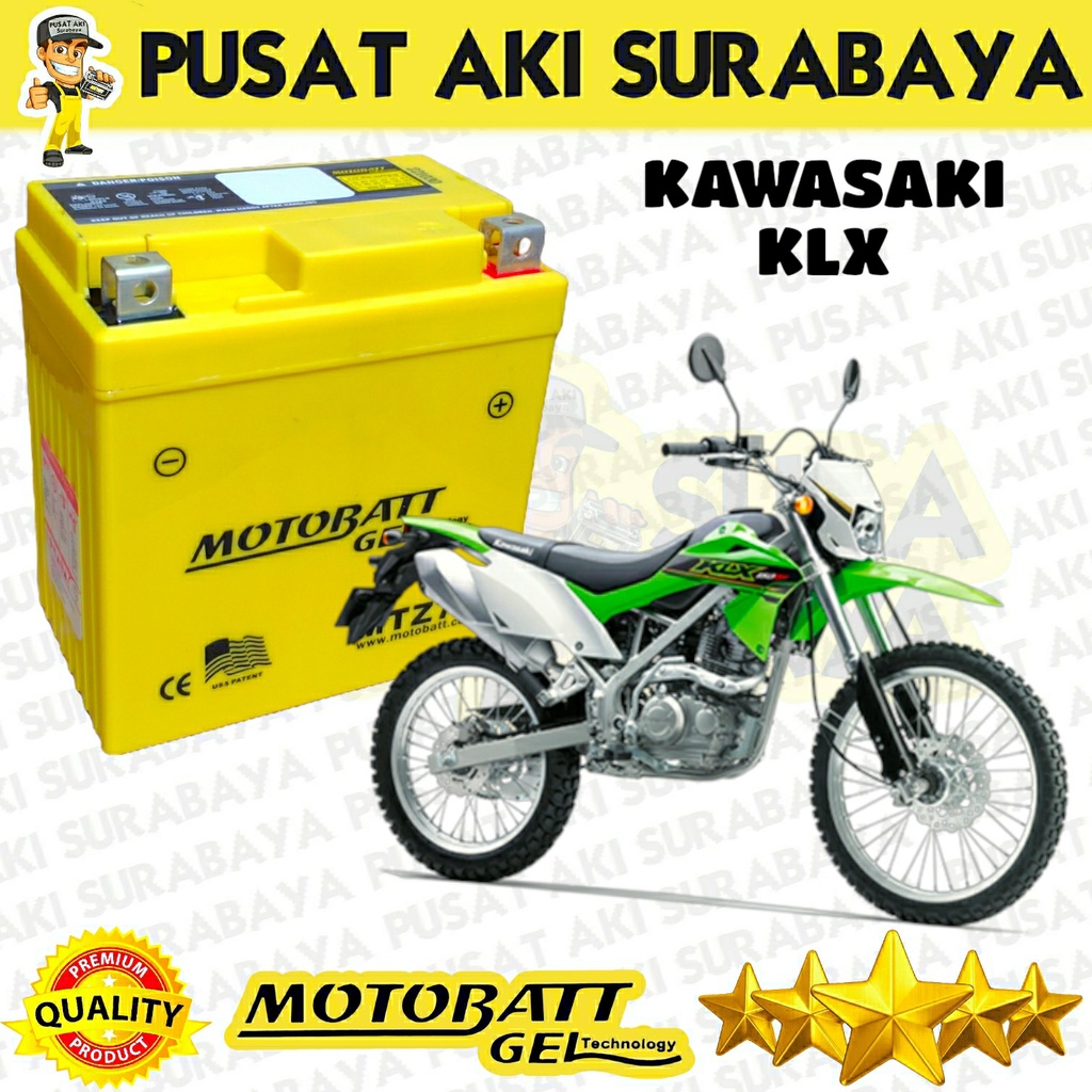 PROMO AKI GEL MOTOBATT MTZ7V 12V 7AH UNTUK MOTOR KAWASAKI KLX YAMAHA WR 250F NMAX OLD AKI SIAP PAKAI GTZ7V YTZ7V