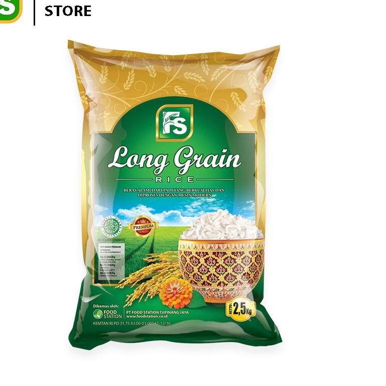 

Come Food Station - Beras Long Grain 2.5 Kg