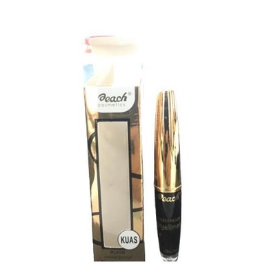 PEACH COSMETICS EYELINER WATERPROOF KUAS 5 ML / BPOM