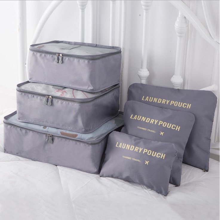 [TOYOU SHOP T53] 6 IN 1 TRAVEL BAG | TEMPAT PENYIMPANAN | STORAGE BAG | LAUNDRY BAG