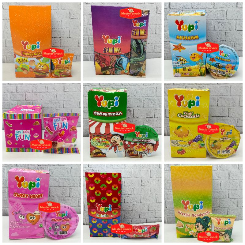 Yupi Aneka Rasa eceran 1000 | Yupi Burger | Yupi | Permen Yupi | Yupi Bear | Yupi Kiloan | Yupi Bolicious | Yupi Marshmallow