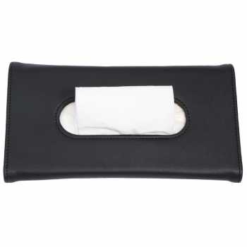 Tempat Tisu Gantung Jepit Sun Visor Mobil Bahan PU Leather Polos Tissue Case Car Mask Storage Organizer Box / Kotak Tisu Tissue Mobil Aesthetic Estetik Mewah Murah Polos / Tempat Tisu Sun Visor Hanging Tissue Organizer Case Aksesoris Mobil High Quality