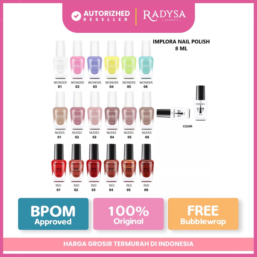 𝐑𝐀𝐃𝐘𝐒𝐀 - Implora Nail Polish Kutex Kutek