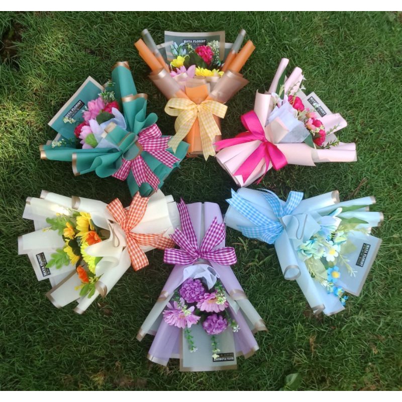 buket bunga dan coklat