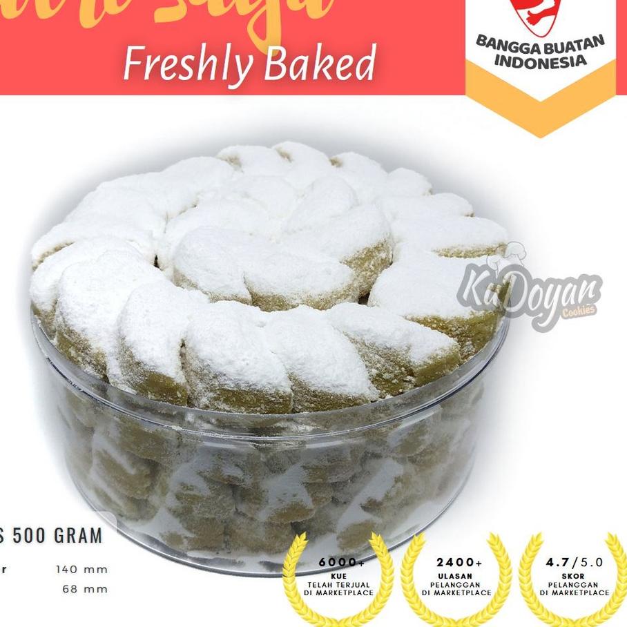 

۩ Kue Putri Salju Mede Home-made 500 gram 1/2 kg Kudoyan ❇