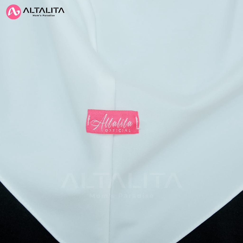 Altalita - Kerudung Bergo Sport Instan Ukuran M pet Tebal Bahan Jersey Polos Premium Menutup Dada Cocok Untuk Sekolah Olahraga Volly Futsal Senam dan Sehari-Hari