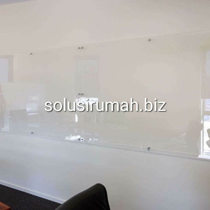

$+$+$+$+] PAPAN TULIS ACRYLIC 120 X 240 FRAMELESS 3MM BENING TRANSPARANT +ACC