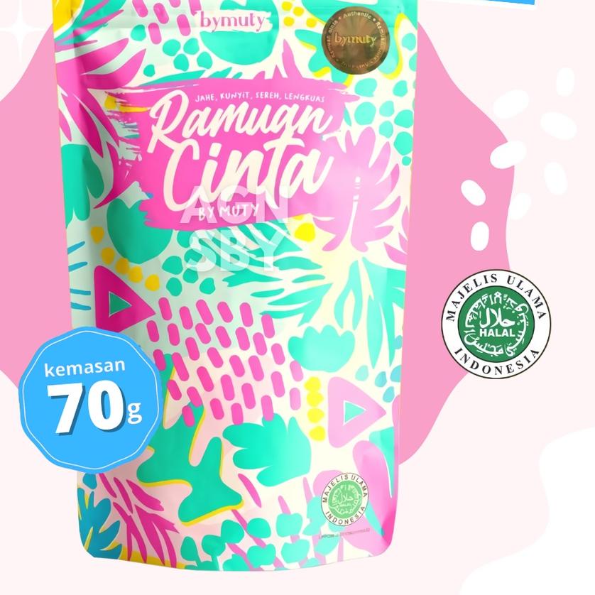 

❉ CINTA BY MUTY kemasan 70gr (untuk 14x SEDUH) ✻