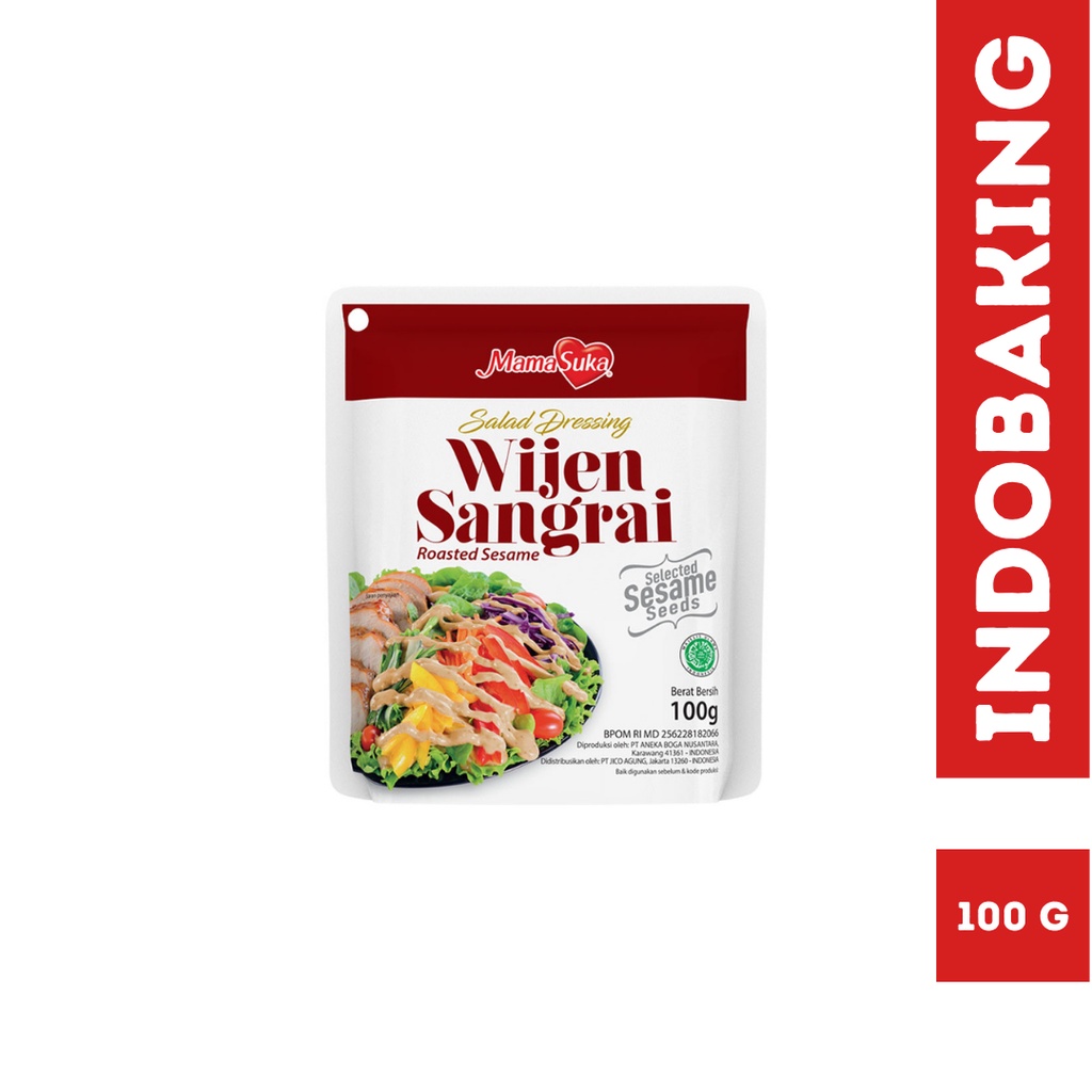 

Mamasuka Salad Dressing Wijen Sangrai 100g Roasted Sesame Halal