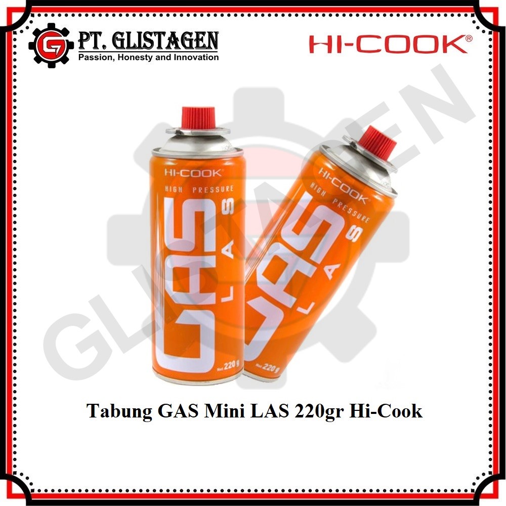 Tabung Gas Las Hi-Cook 220 gram / Refill Tabung Gas Las 220gr