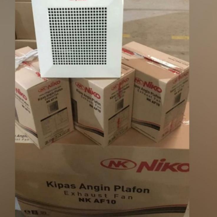 ➱ Niko NK-AF10 Exhaust Fan 10 inch - kipas angin Plafon NK AF10 ➥