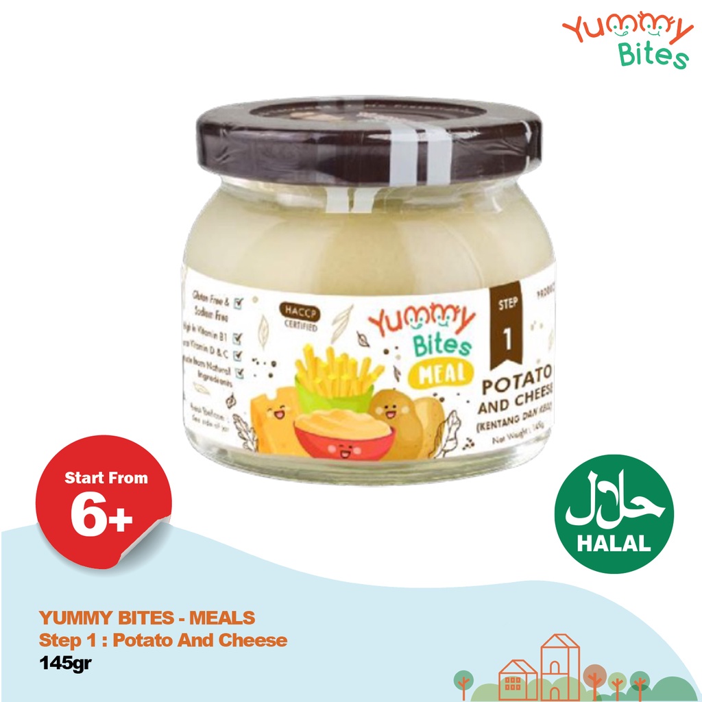 Yummy Bites Meal Step 1 MPASI Jar 145gr