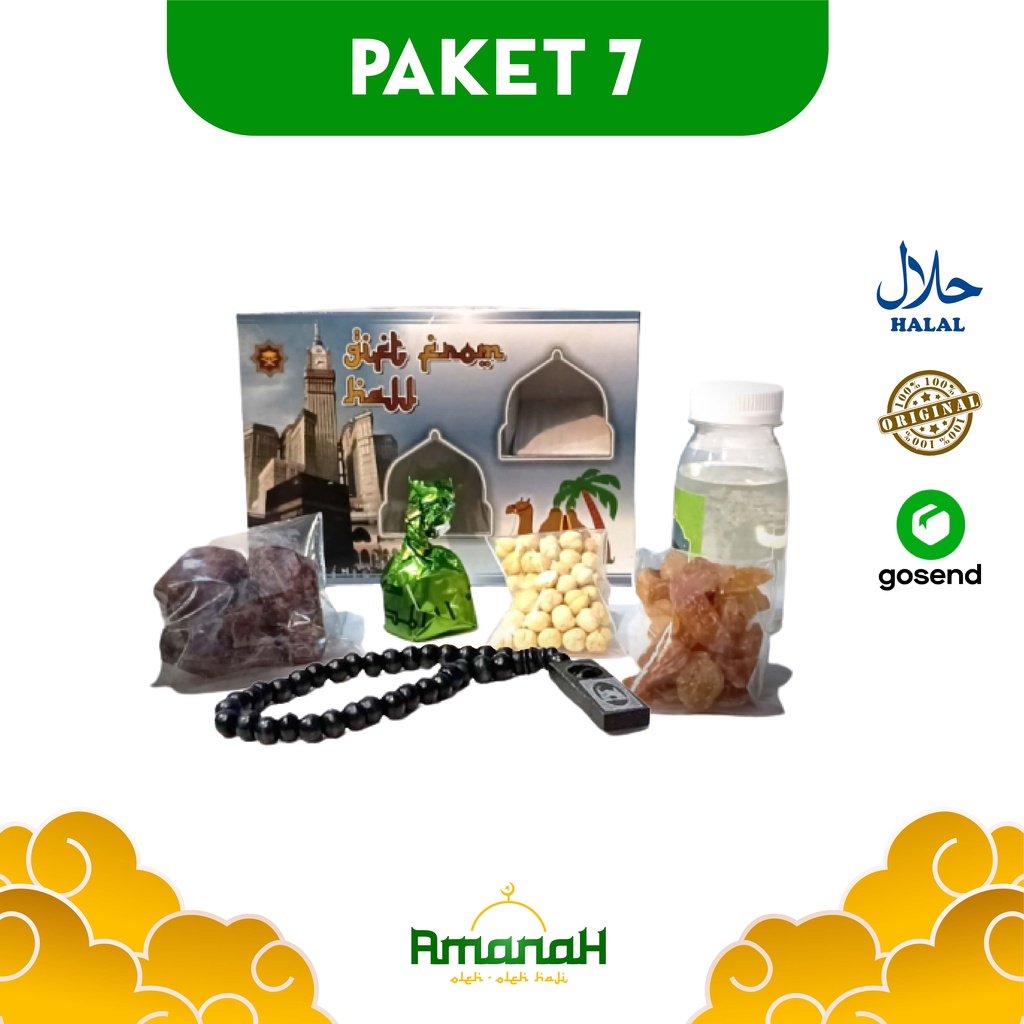 Oleh Oleh Haji Dan Umroh + Tasbih Kayu + Coklat Turki | Dus Kotak