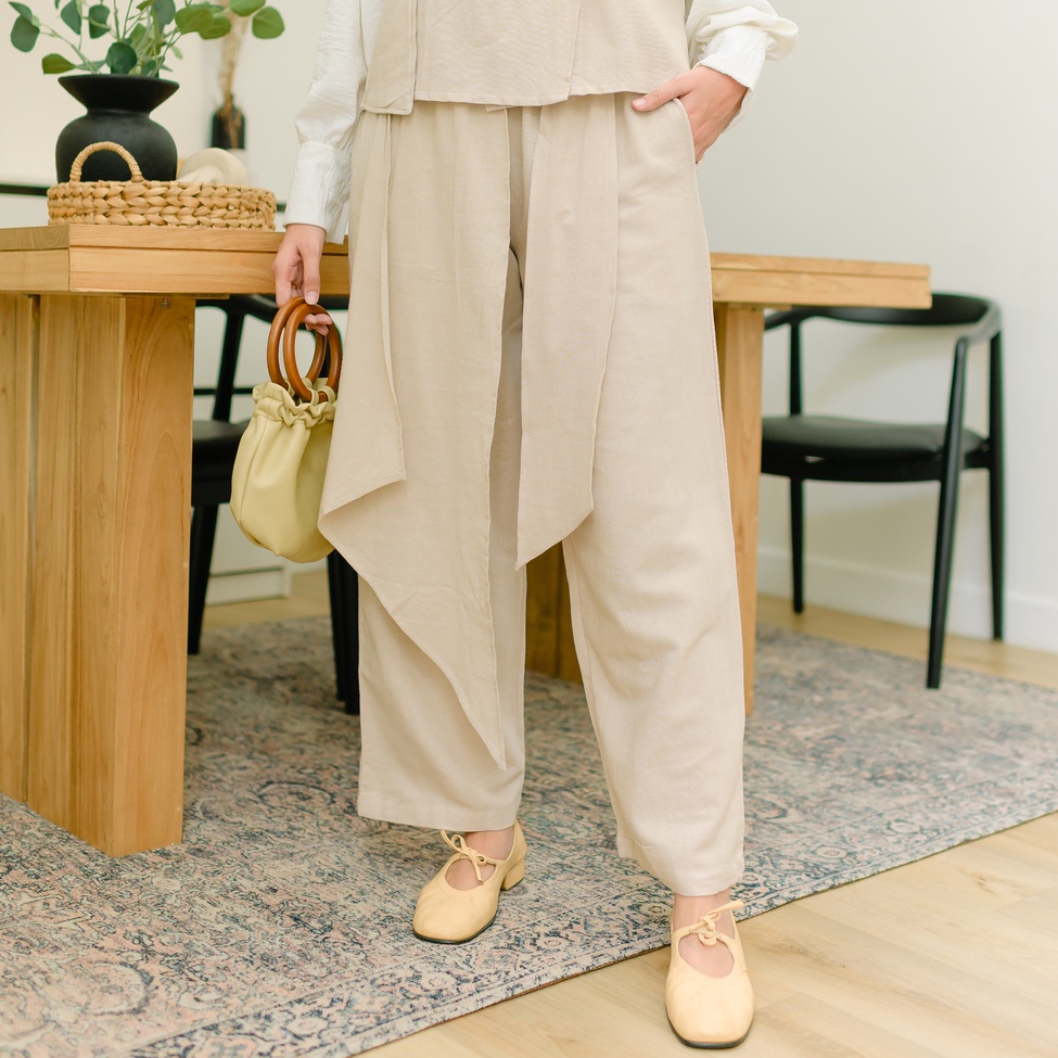 Lozy Hijab - Nami Pants (Celana Kulot Linen)