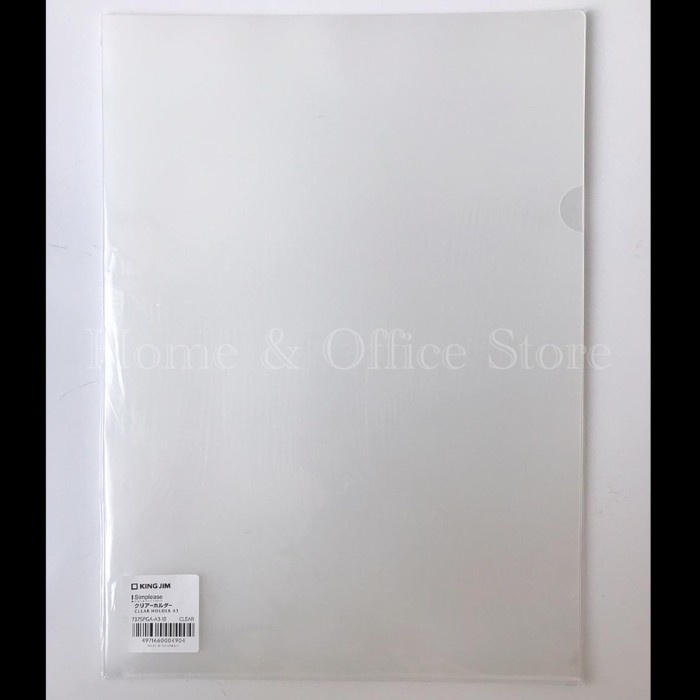 

Map L King Jim Transparan 737Spga-A3 / Map L Clear Holder A3 Star Seller