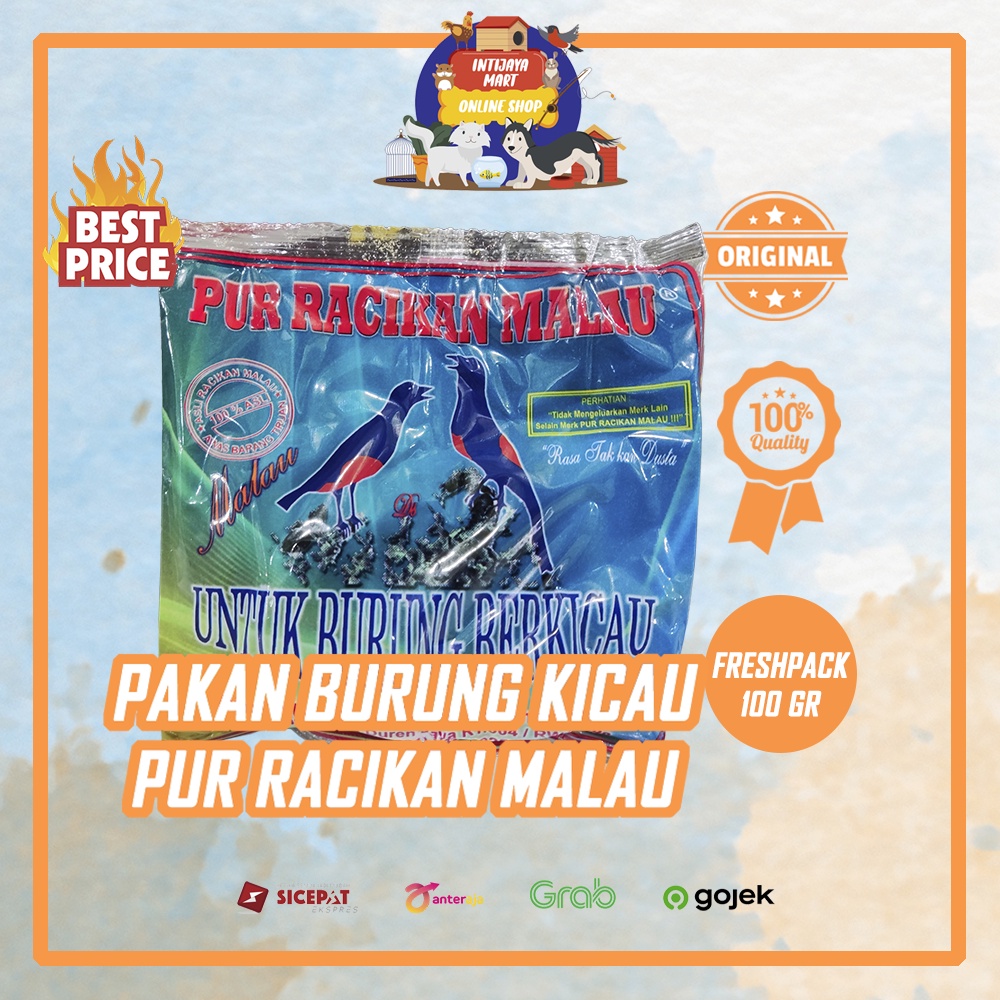 Pakan Makanan Murai Muray Kacer Anis Burung | VOER HALUS PUR RACIKAN MALAU