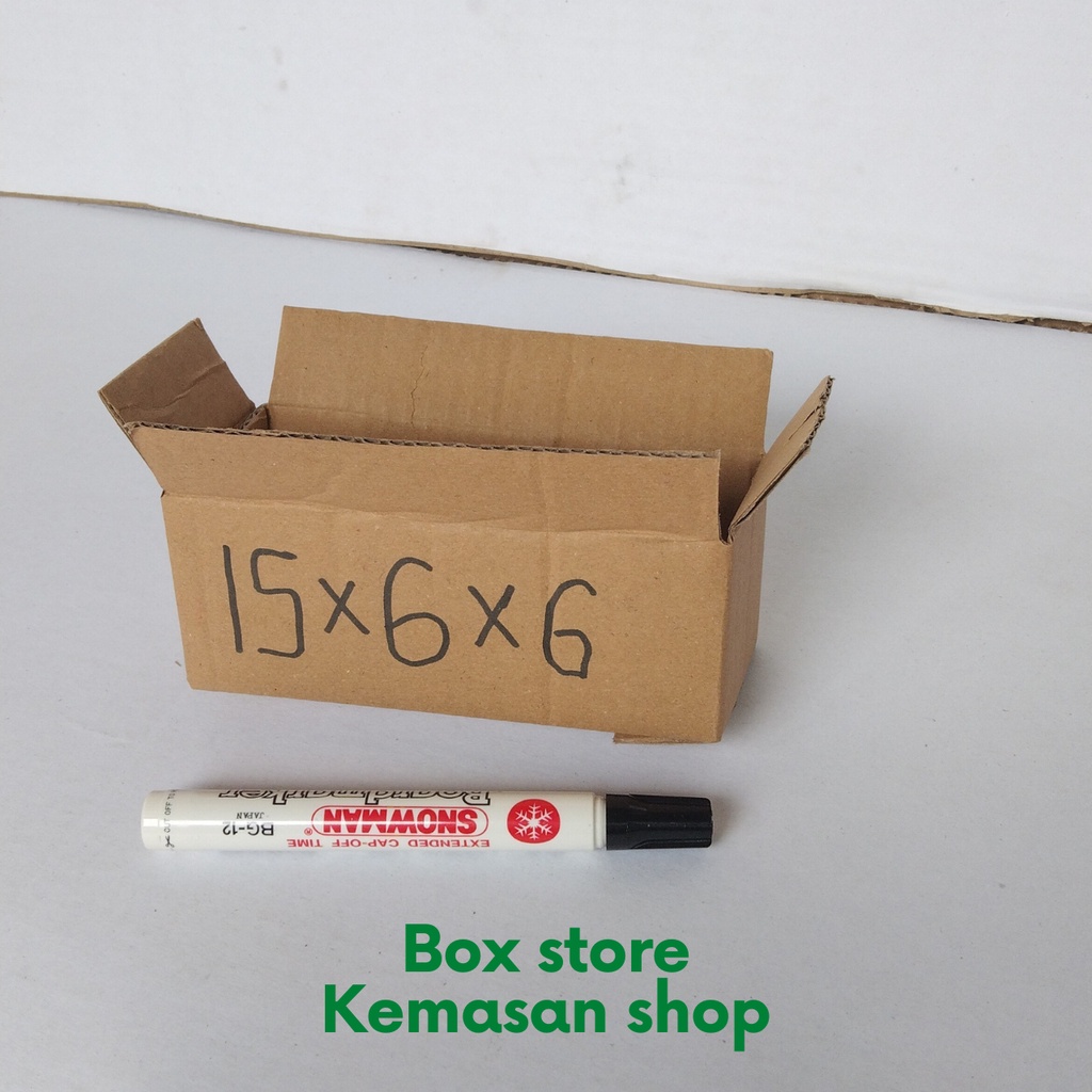 

KARDUS | KARTON | DUS BOX POLOS 15X6X6 CM | KARDUS PACKING