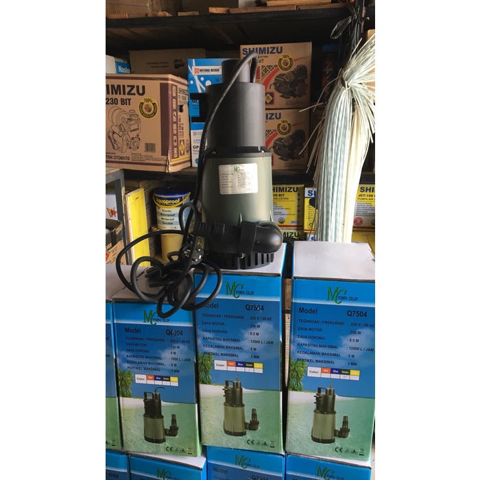 Mesin Pompa Air (pompa Celup/Rendam) Mc Q7504 Non Automatic