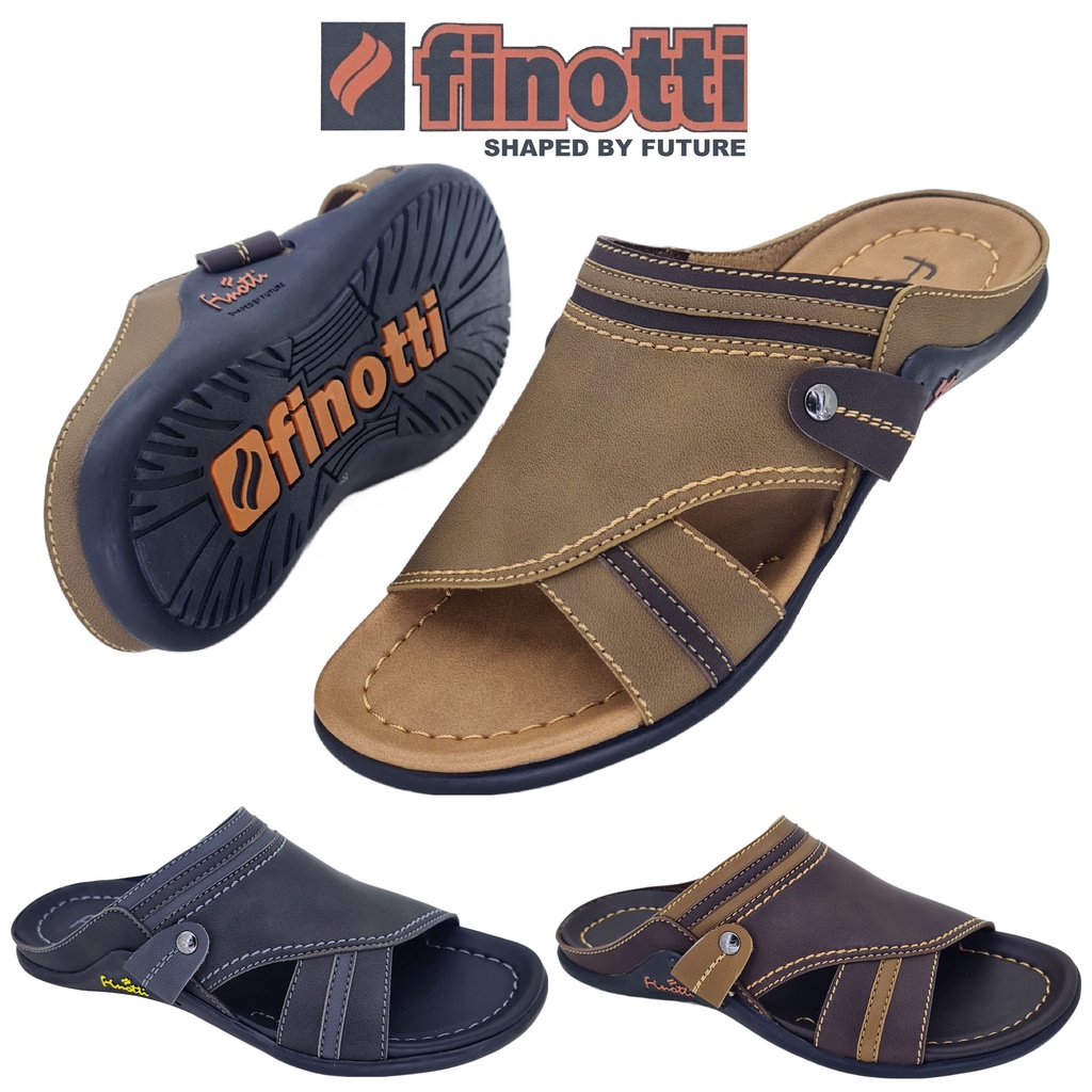 Sandal pria selop / slide Finotti BPZ 08 12