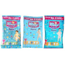 PAMPERS BABY HAPPY BODY FIT PANTS RENCENG