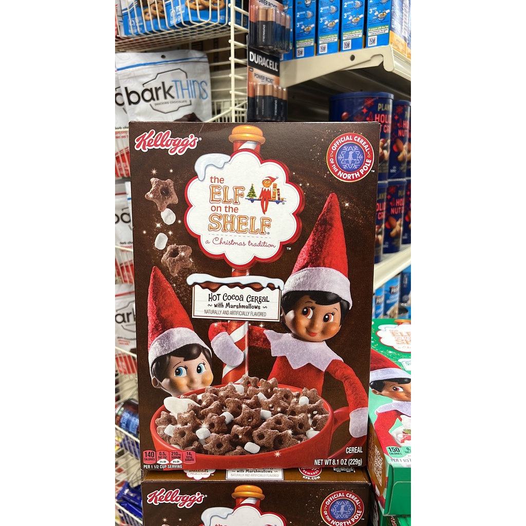 Kellogg's Cereal the Elf on the Shelf 229 gr ( 8.1 oz )