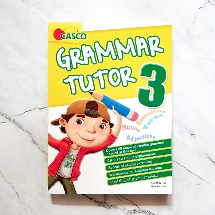 Terlaris Casco Grammar Tutor 1 / Tutor 2/ Tutor 3 / Tutor 4