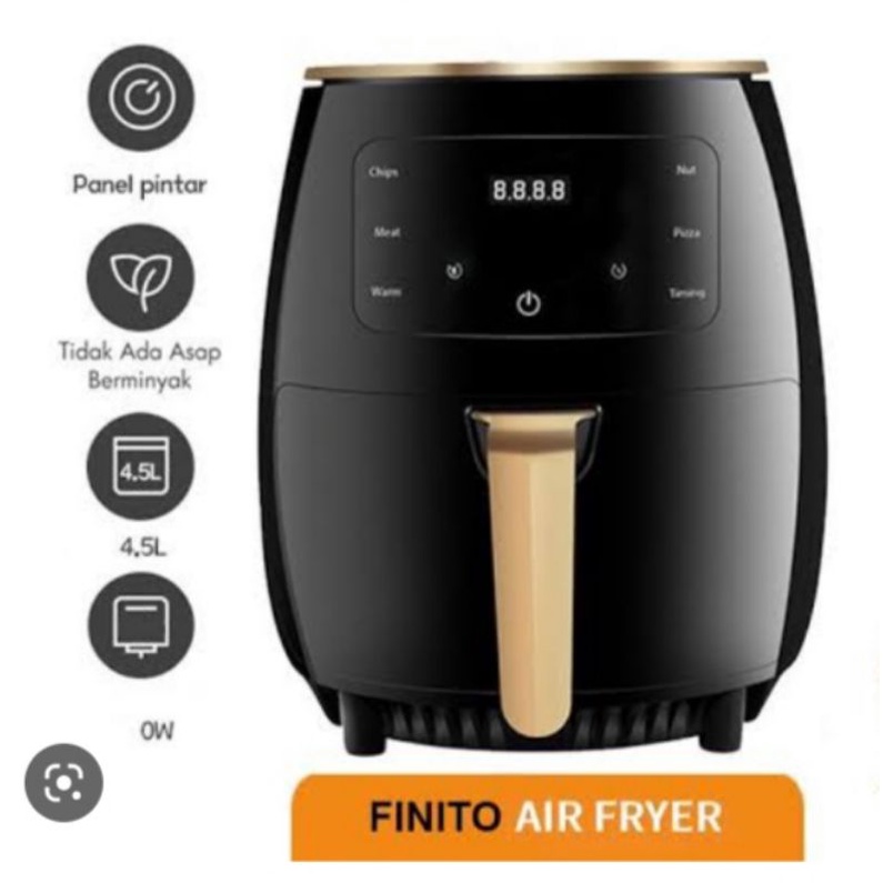 finito air fryer 2nd like new low watt