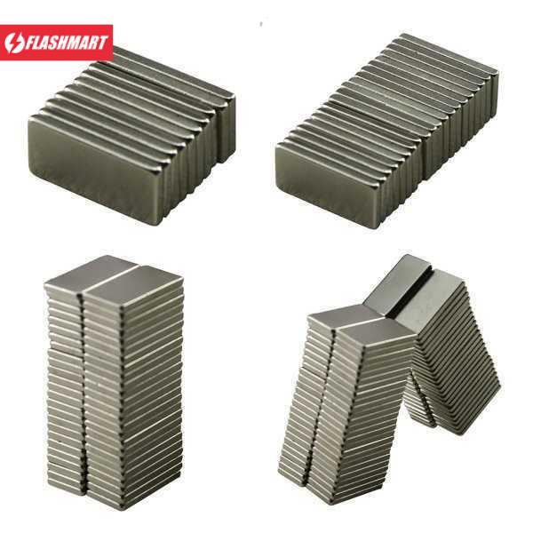 Flashmart Strong Neodymium Magnet NdFeB N35 10PCS - MAG1