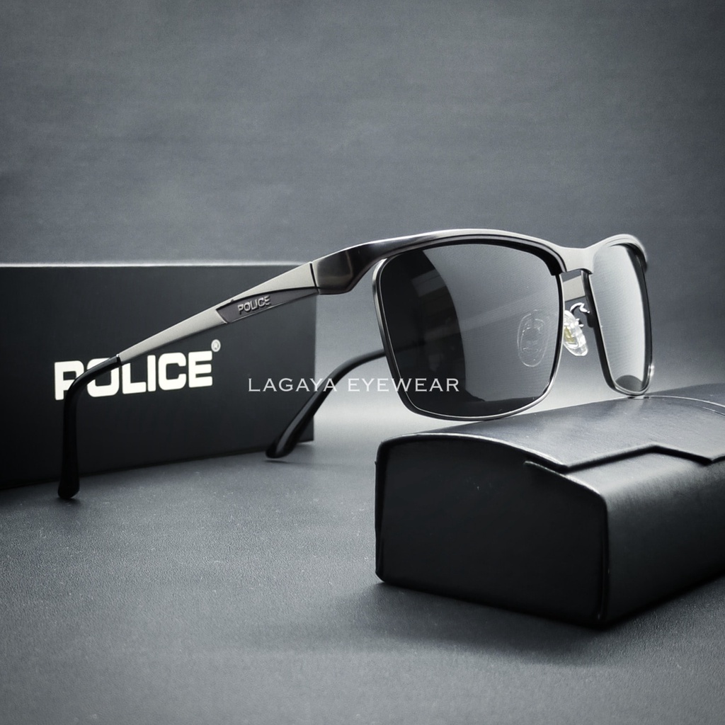 KACAMATA POLICE 7868 ANTISILAU ANTIRADIASI POLARIZED POLICARBONATE